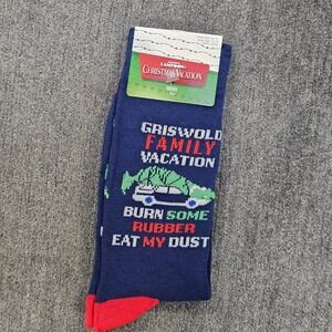 National Lampoons‎ Christmas Vacation Griswold Family Vacation Socks Size 10-13